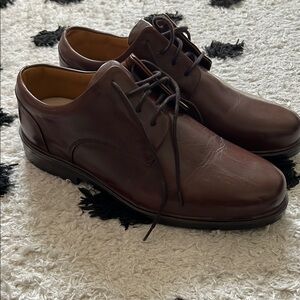 Viktor 9.5 Men's Brown Leather Dress Shoes